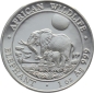 Mobile Preview: Somalia 100 Schilling Silber 2011 Elefant - 1 Unze Feinsilber